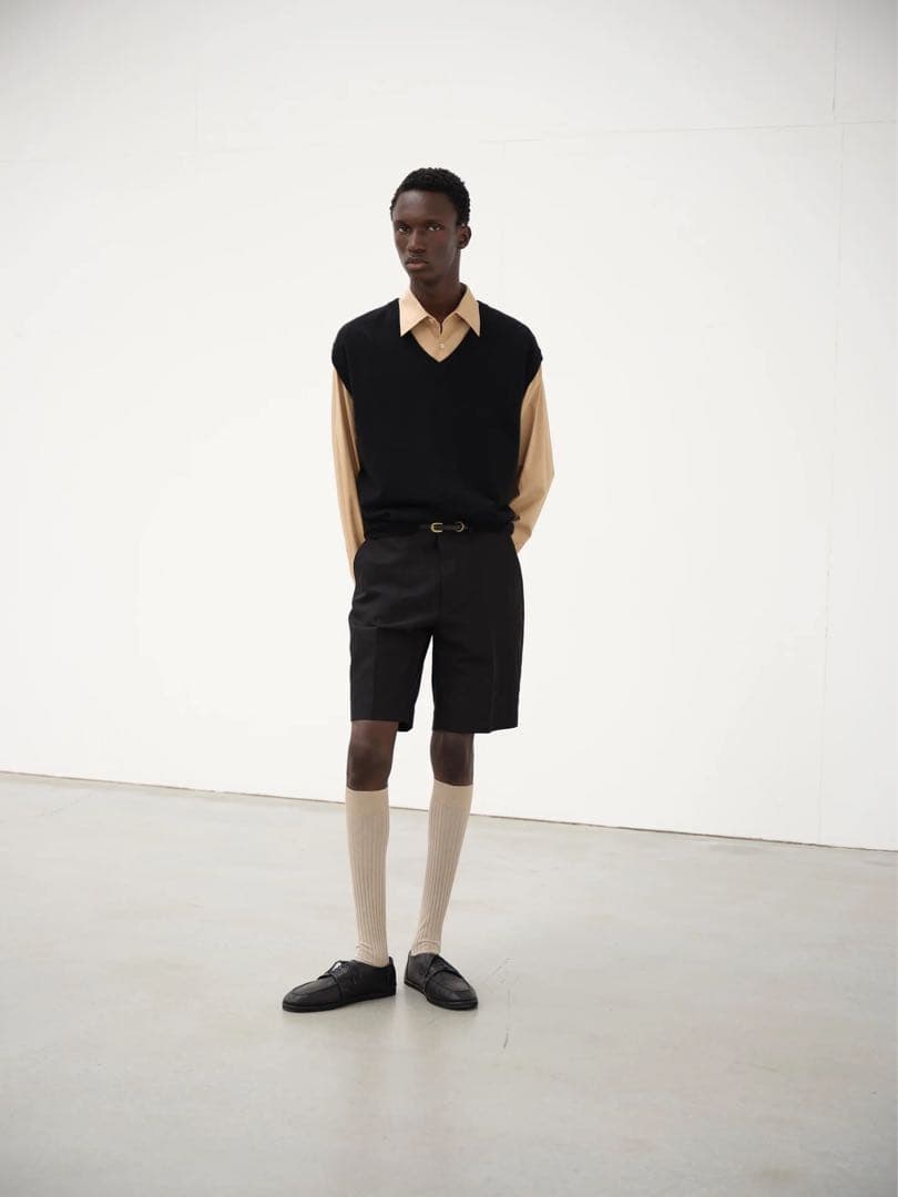 パンツ 24ss AURALEE Linen Chino shorts size3