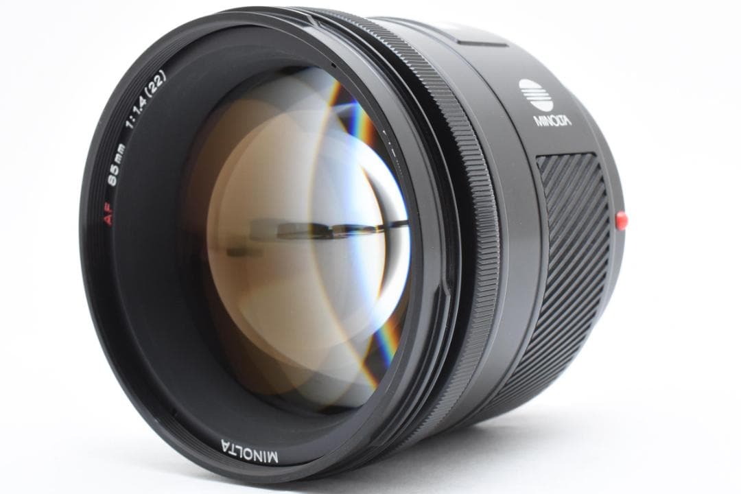 MINOLTA 85mm f/1.4 AF レンズ