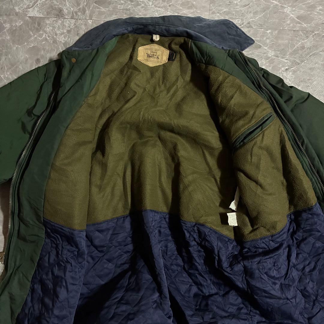 90s【USA製】Woolrichヴィンテージハンティングジャケット渋カジ古着L