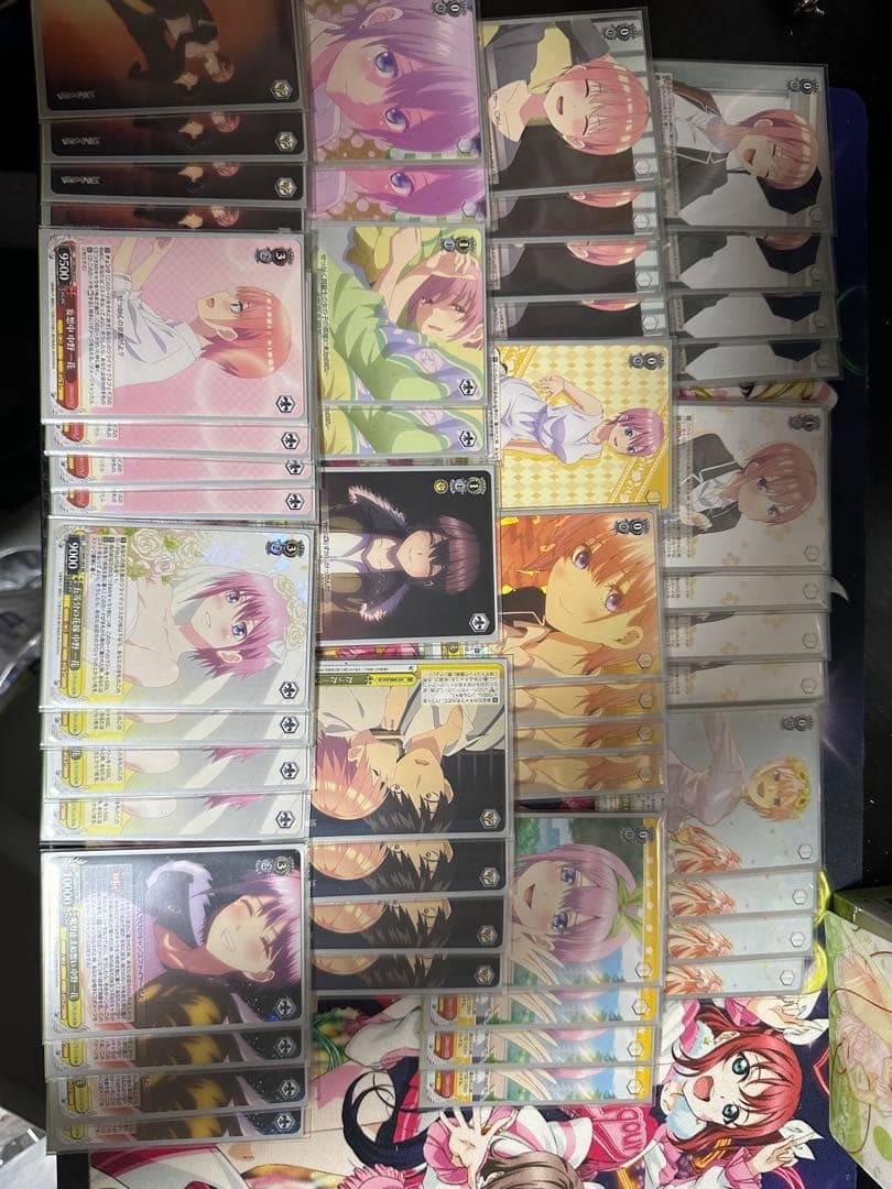 ヴァイスシュヴァルツ　五等分の花嫁　デッキ　5個