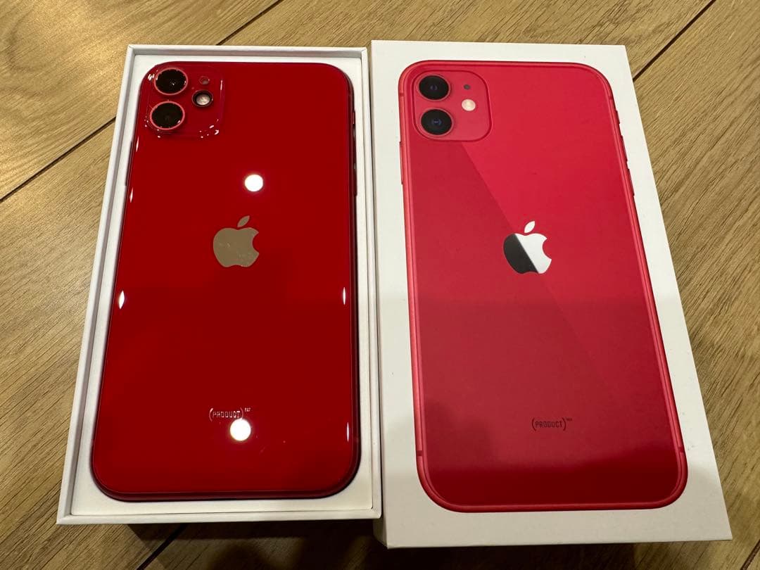 iPhone 11 (PRODUCT)RED 256 GB SIMフリー