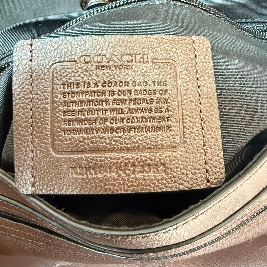 【美品】COACH メトロポリタン ソフト メッセンジャー レザー メンズ