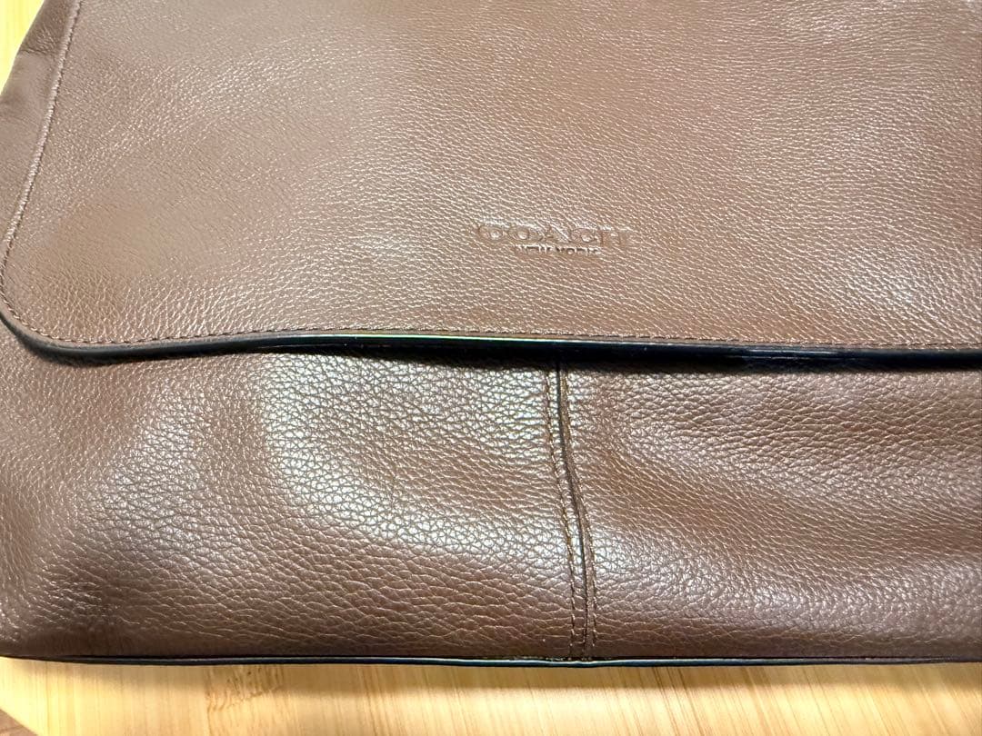 【美品】COACH メトロポリタン ソフト メッセンジャー レザー メンズ