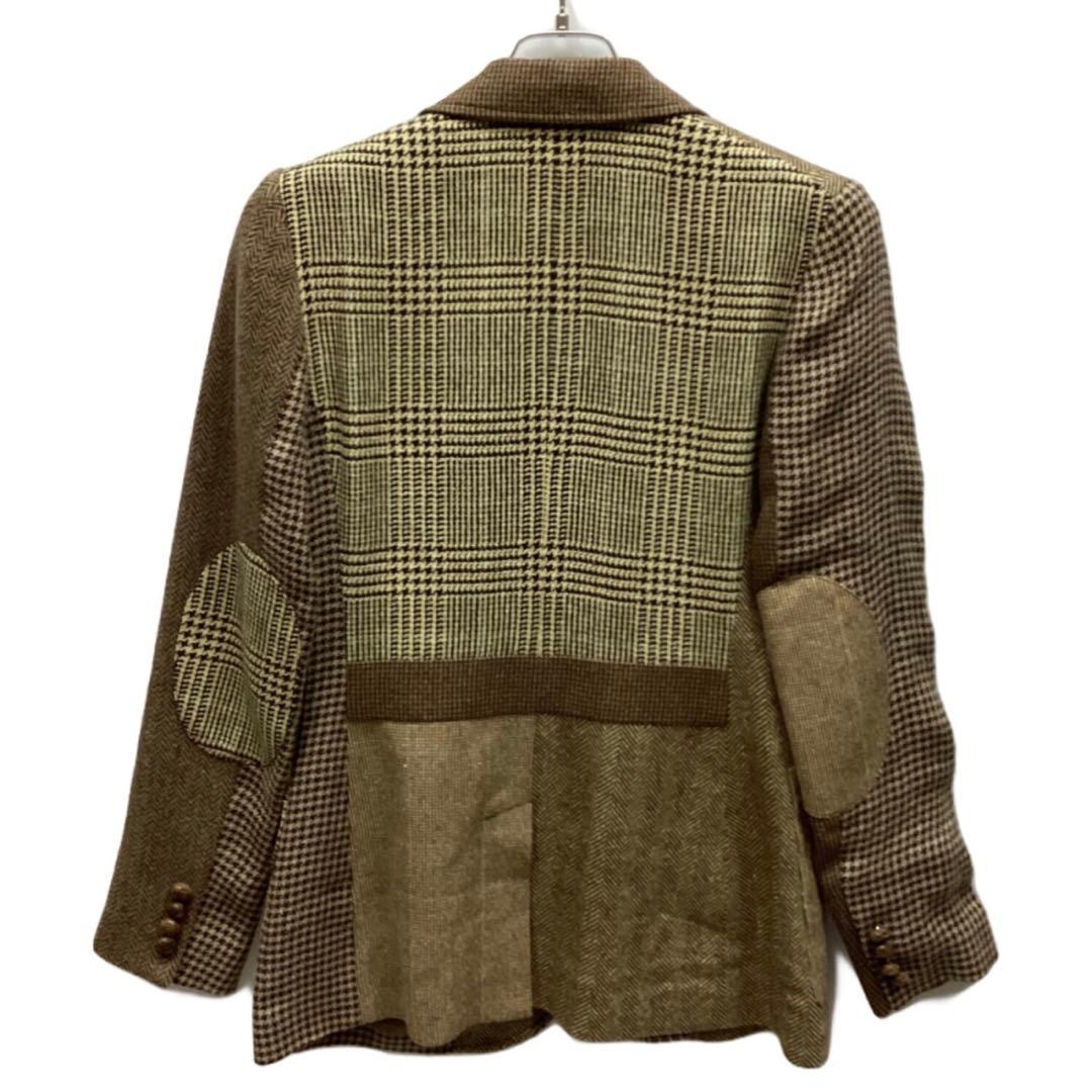 POL RALPHLAUREN レディース　パッチワーク　テーラード　ジャケット