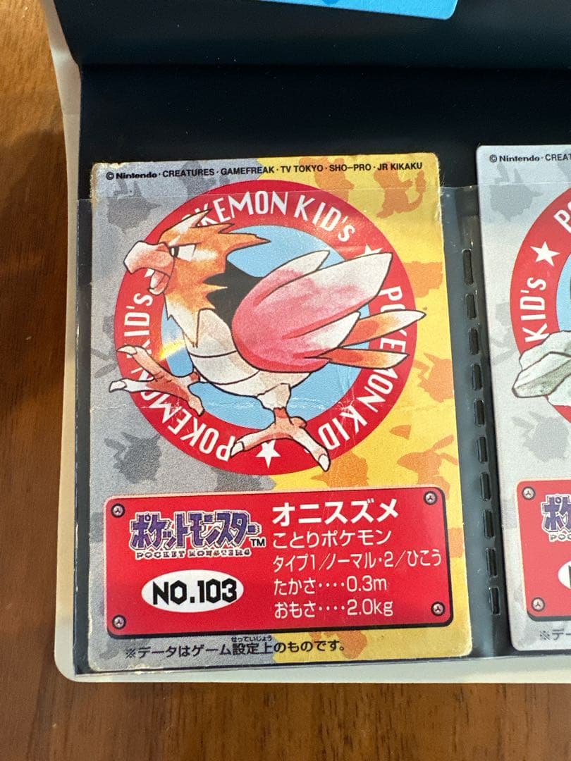 【バラ売り検討します】ポケモンキッズ　カードコレクションファイル+カード94種