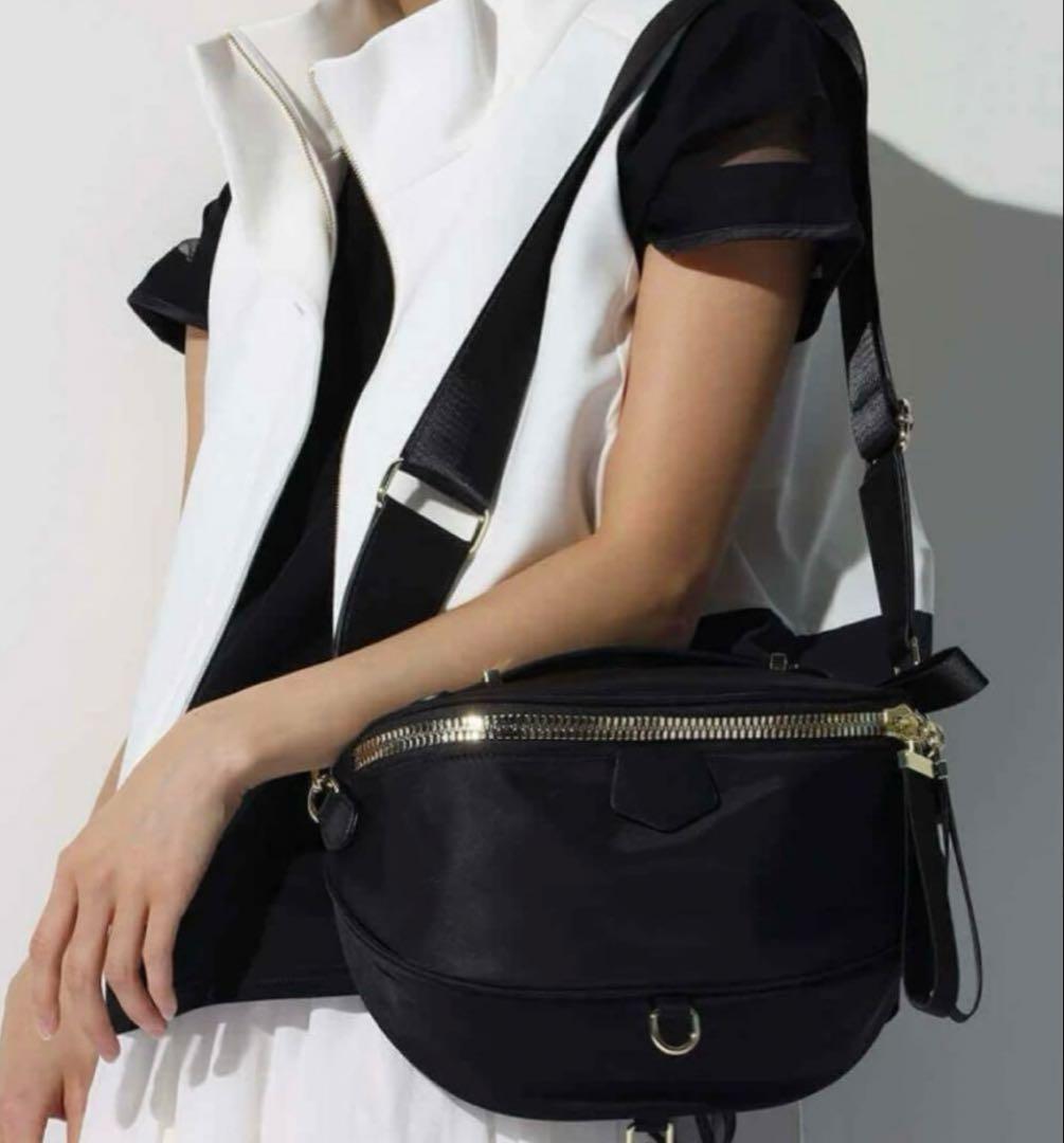 極美品 スコットクラブ ペシンシャ 2way ボディーバッグ ショルダーバッグ