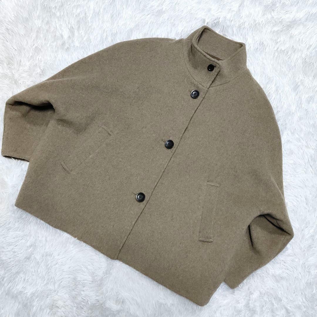 ADAM ET ROPÉ FEMME　スタンドカラーミドルコート　Fサイズ