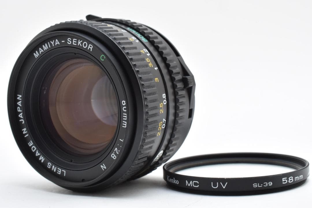 レンズ(単焦点) Mamiya Sekor C 80mm f/2.8 N #2470