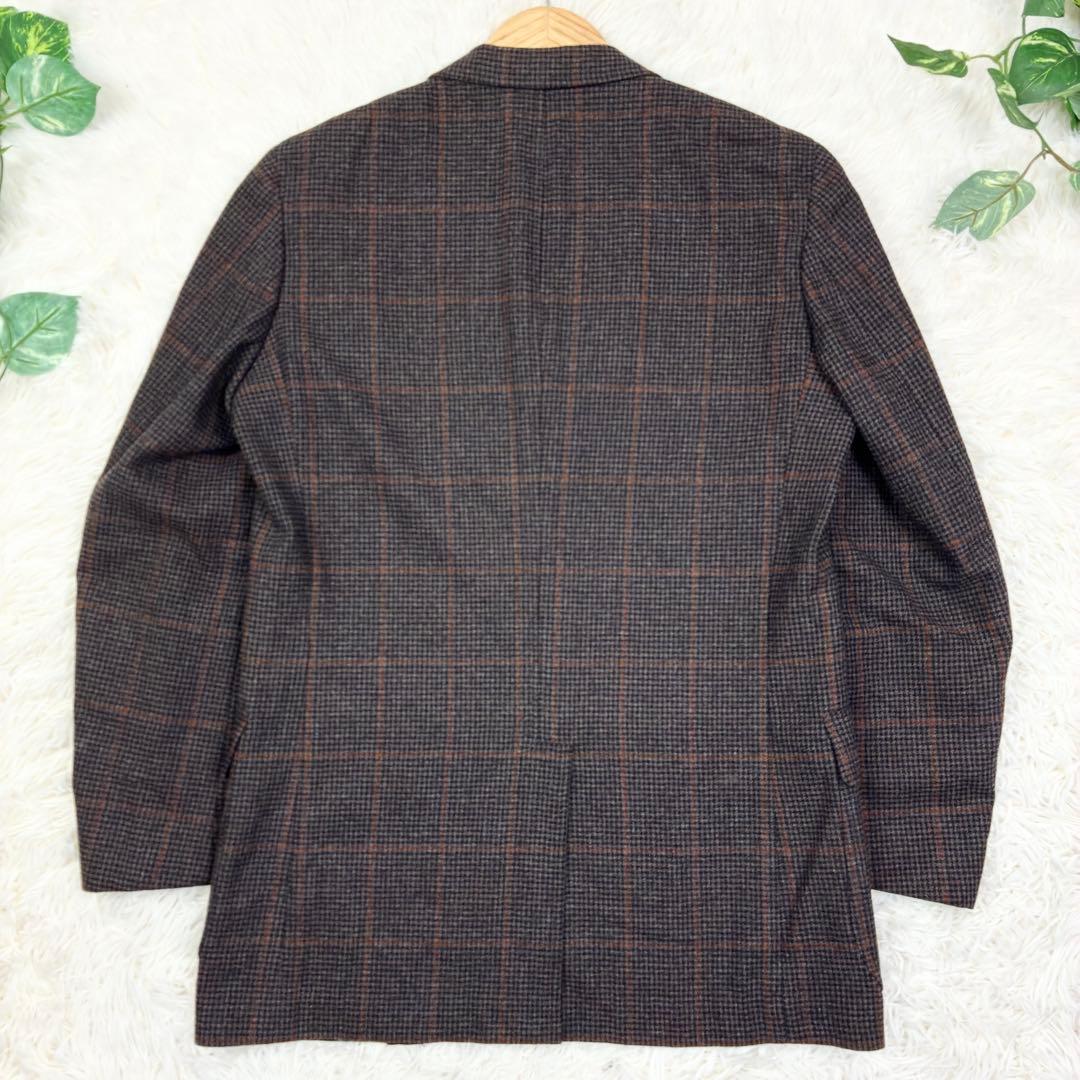 美品　ヴァンヂャケット　ツイード　千鳥格子　ウィンドウペンチェック　テーラード