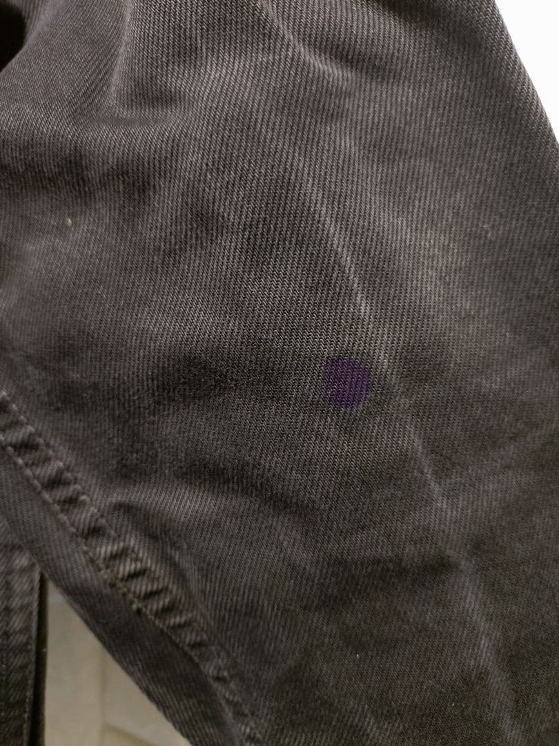 90s★ヴィンテージ★リーバイスLevi's濃黒ブラックデニムジャケットGジャン