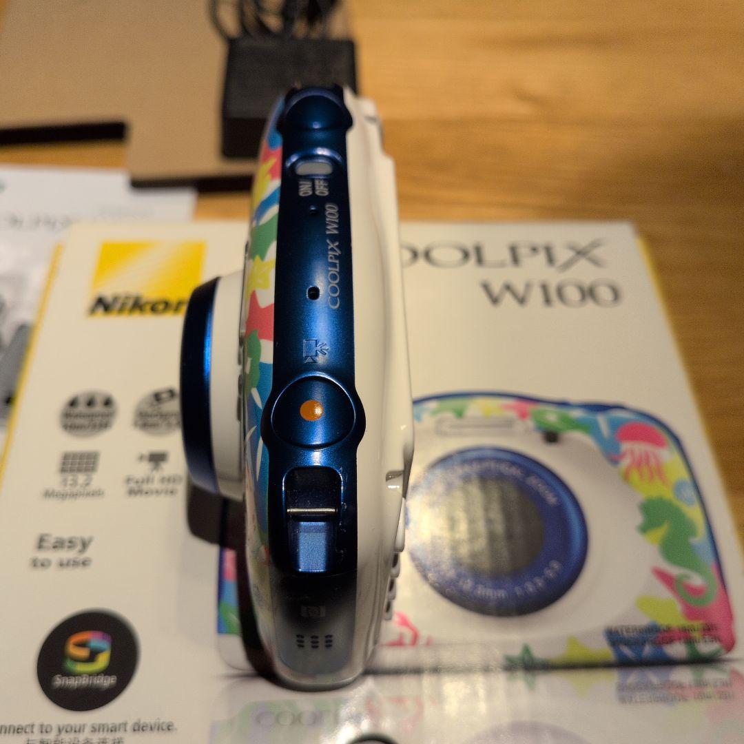 Nikon COOLPIX W100 マリン 防水 デジカメ　カメラ