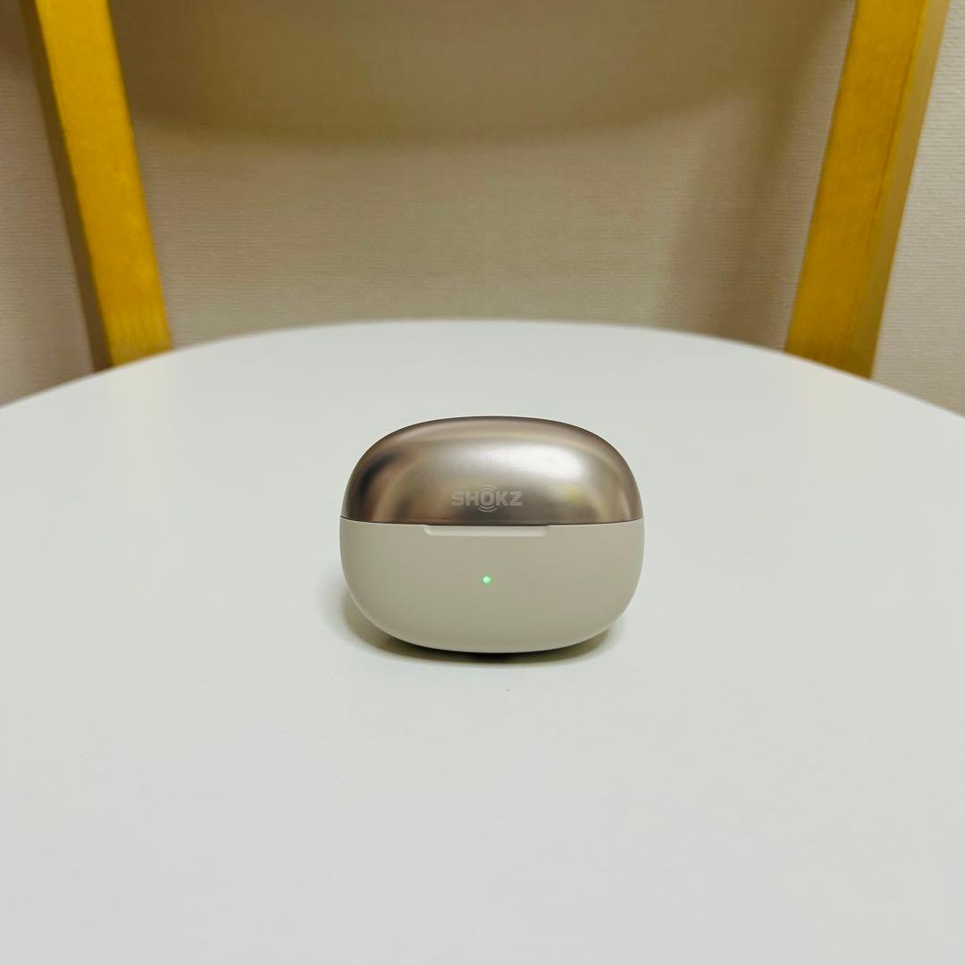 【美品】Shokz opendots one グレー 充電器のみ