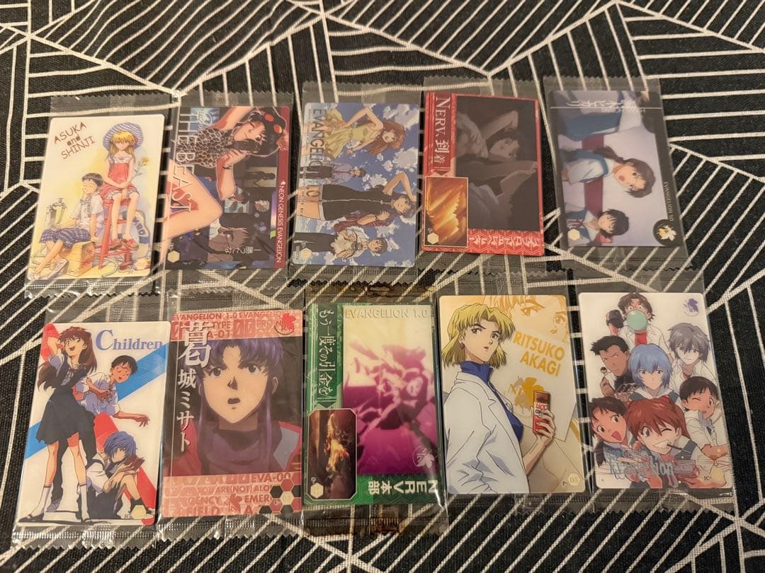 エヴァンゲリオン ウエハースカード167枚　ファイル2点