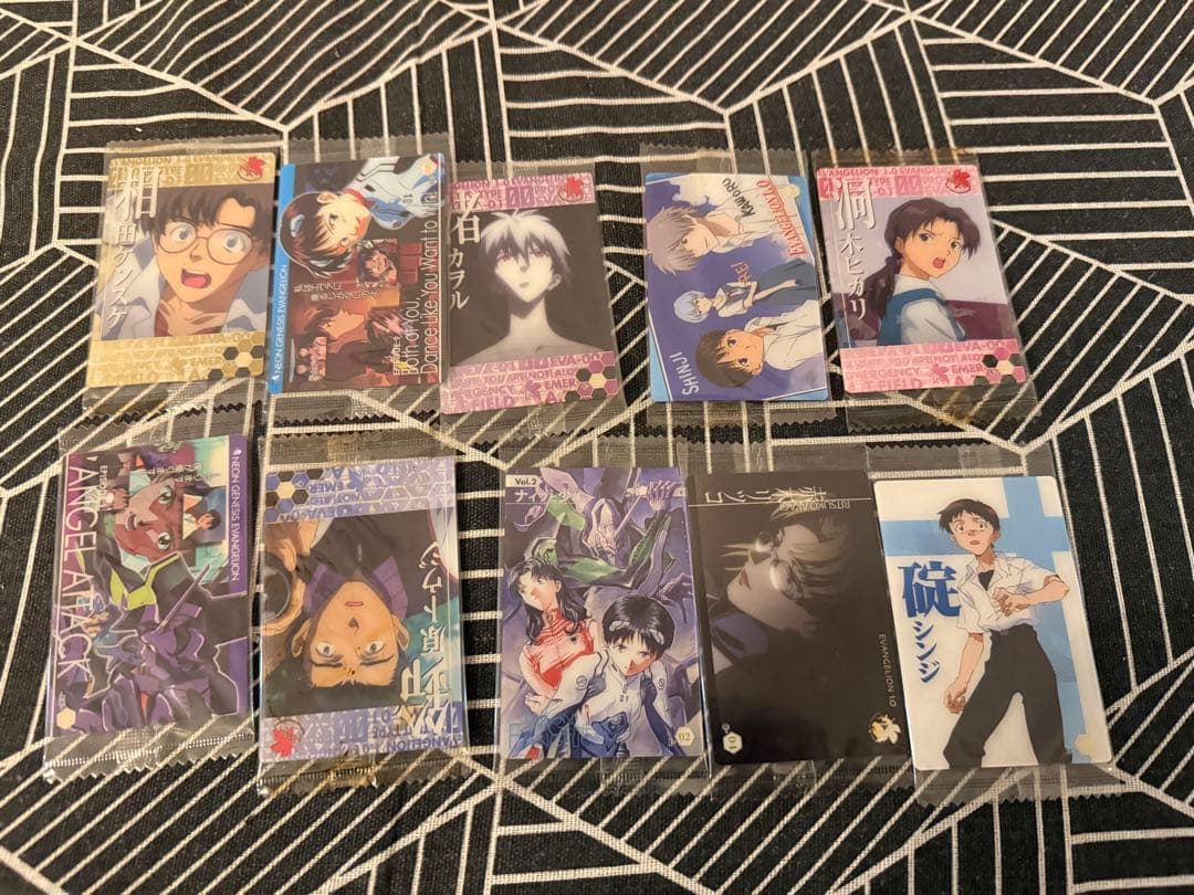 エヴァンゲリオン ウエハースカード167枚　ファイル2点