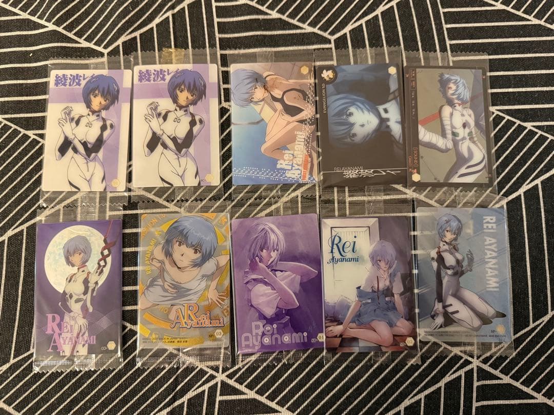 エヴァンゲリオン ウエハースカード167枚　ファイル2点