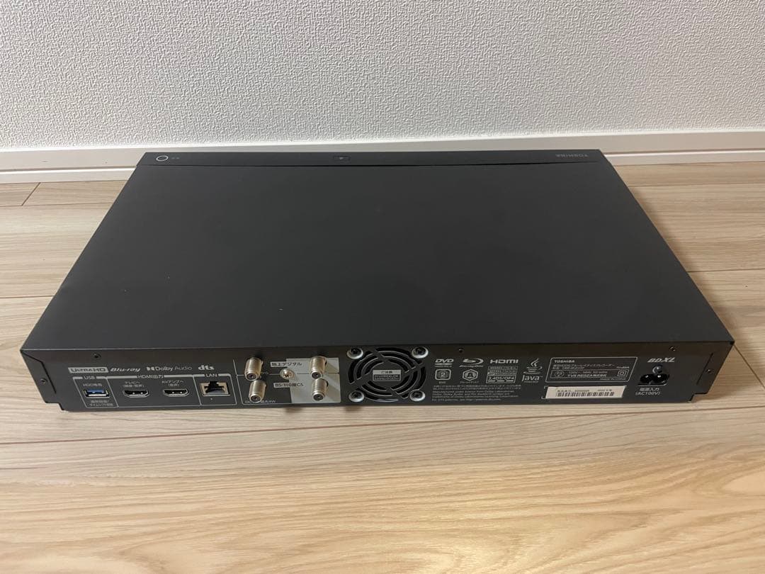 東芝 REGZA DBR-4KZ200 ブルーレイレ コーダー2022年製