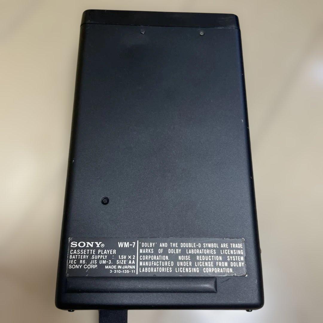 SONY WM-7 WALKMAN カセット ウォークマン ジャンク