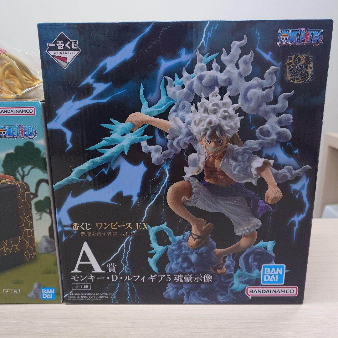 一番くじ ワンピース EX 悪魔を宿す者達vol.3 A賞 E賞 F賞3点セット