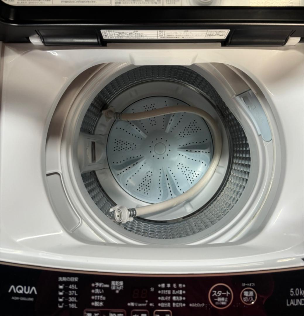 AQUA/アクア 全自動洗濯機 AQW-G50JJ 2020年製 5kg