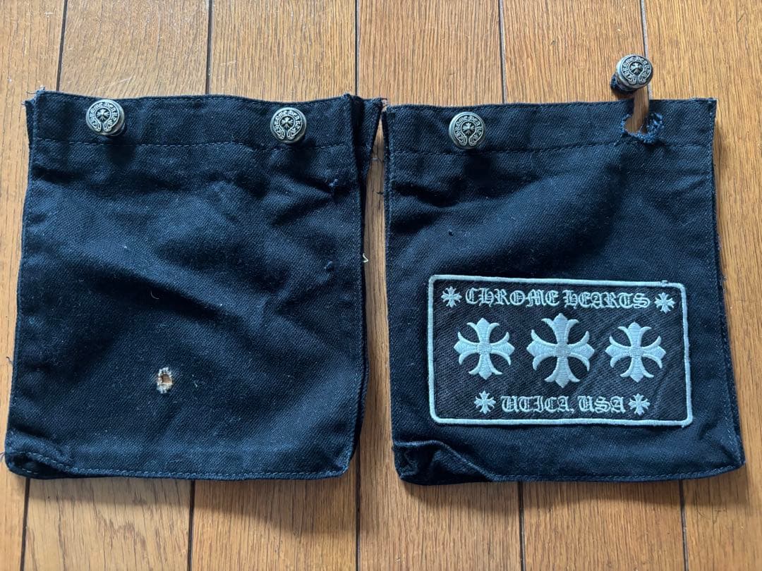 CHROME HEARTS ワッペン、ボタン等　ジャンク品　パーツ取り用