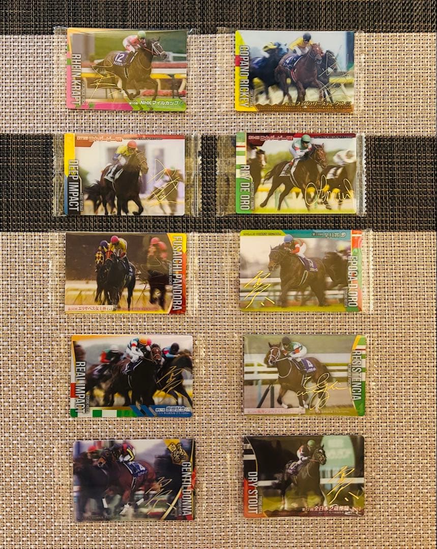 サラブレッドホースコレクション 第3R サイン入り 28種セミコンプ