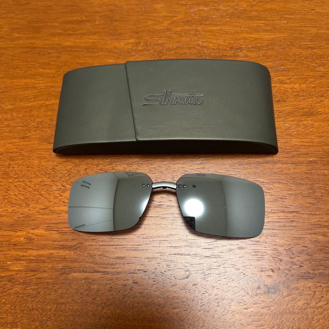 シルエット スタイルシェード　純正クリップオンサングラス