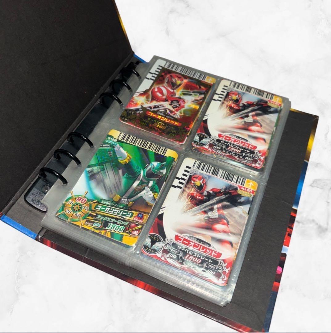 トレーディングカード+バインダー❤ゲームカード　ヒーロー戦隊　仮面ライダー