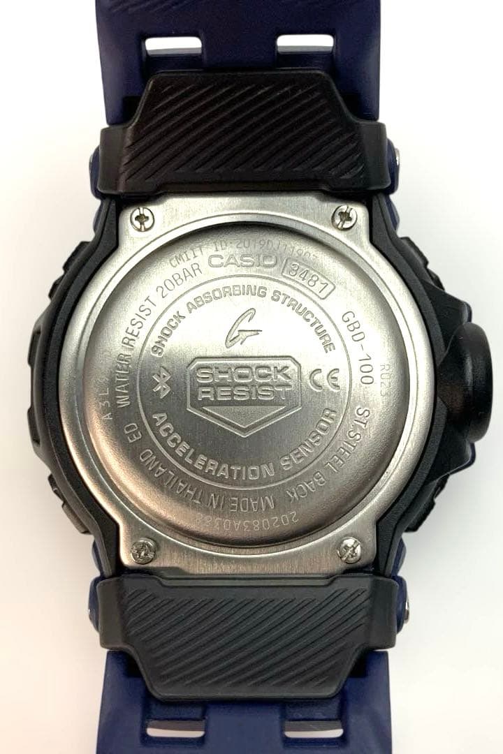 CASIO G-SHOCK GBD-100-2JF Bluetooth搭載