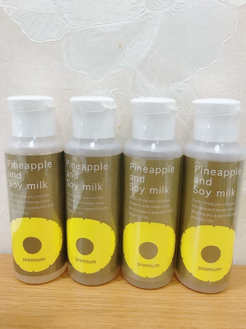 ☆新品4個☆パイナップル 豆乳 ローション プレミアム