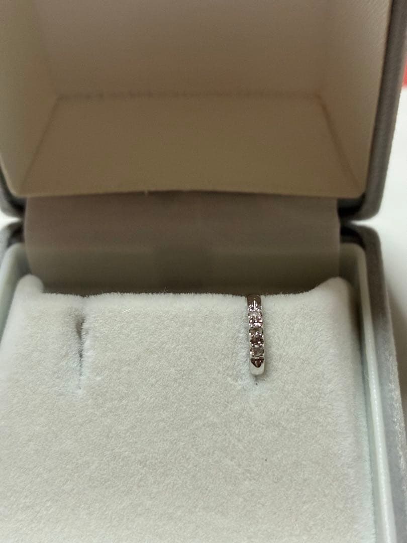 片耳用ピアス ストーンデザイン