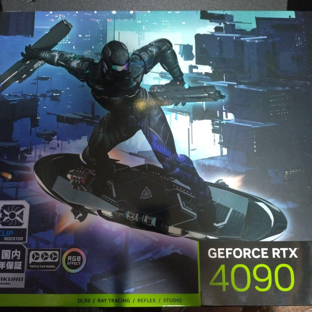 玄人志向 NVIDIA GG-RTX4090-E24GB/OC/TP