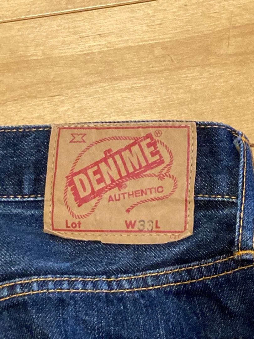 DENIME デニム W33 紙パッチ