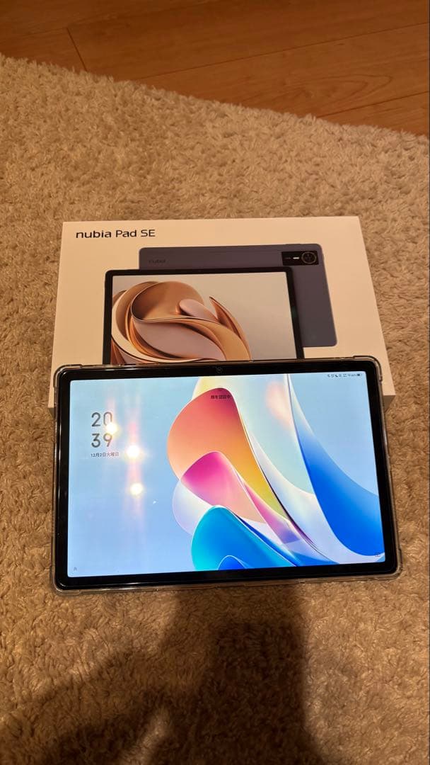 nubia pad se ケースフィルム付き