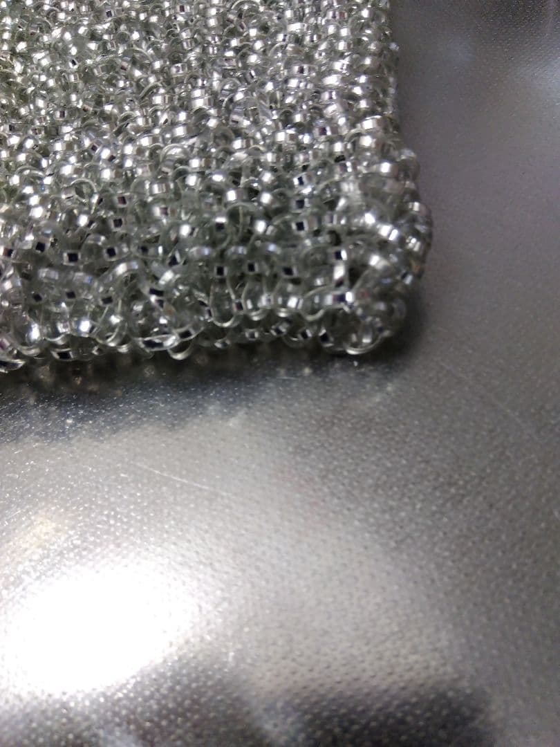 極美品アンテプリマ ワイヤーバッグ スタンダード スクエアラージ シルバー