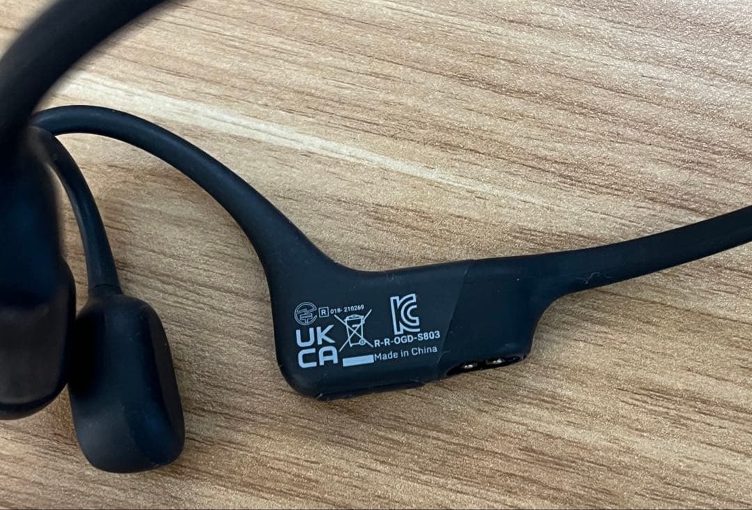 Shokz OpenRun (モデル: S803) 骨伝導イヤホン