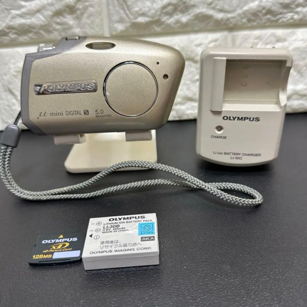 OLYMPUS μ mini DIGITAL S 5.0 mega pixel