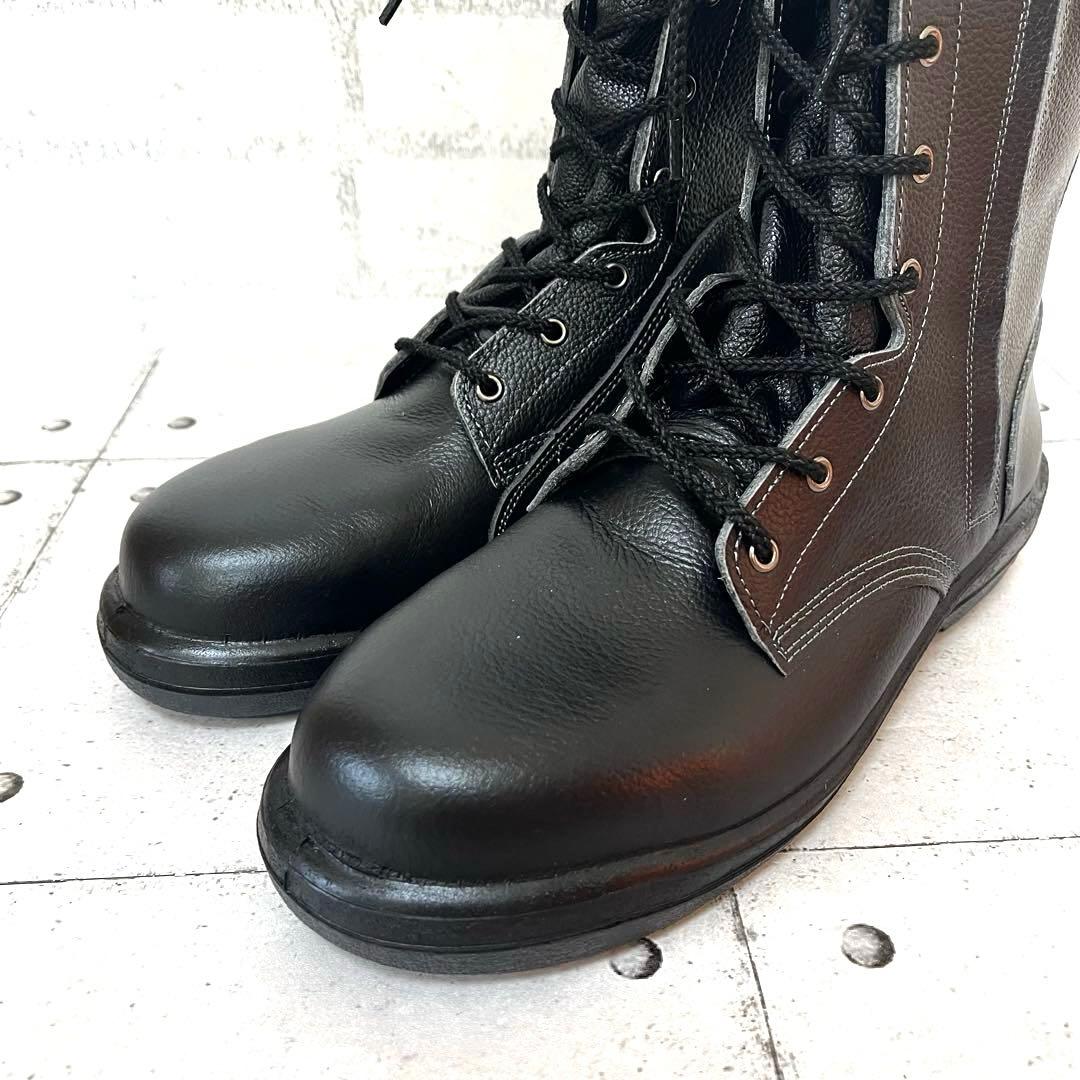 新品【ミドリ安全】静電安全靴JIS規格長編上靴 ラバーテック♡ブラック27.5