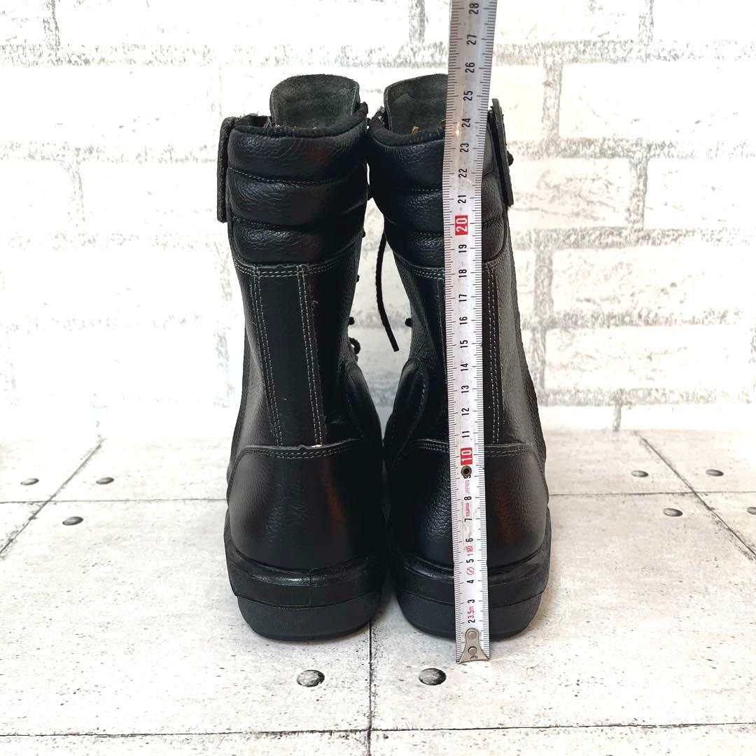 新品【ミドリ安全】静電安全靴JIS規格長編上靴 ラバーテック♡ブラック27.5