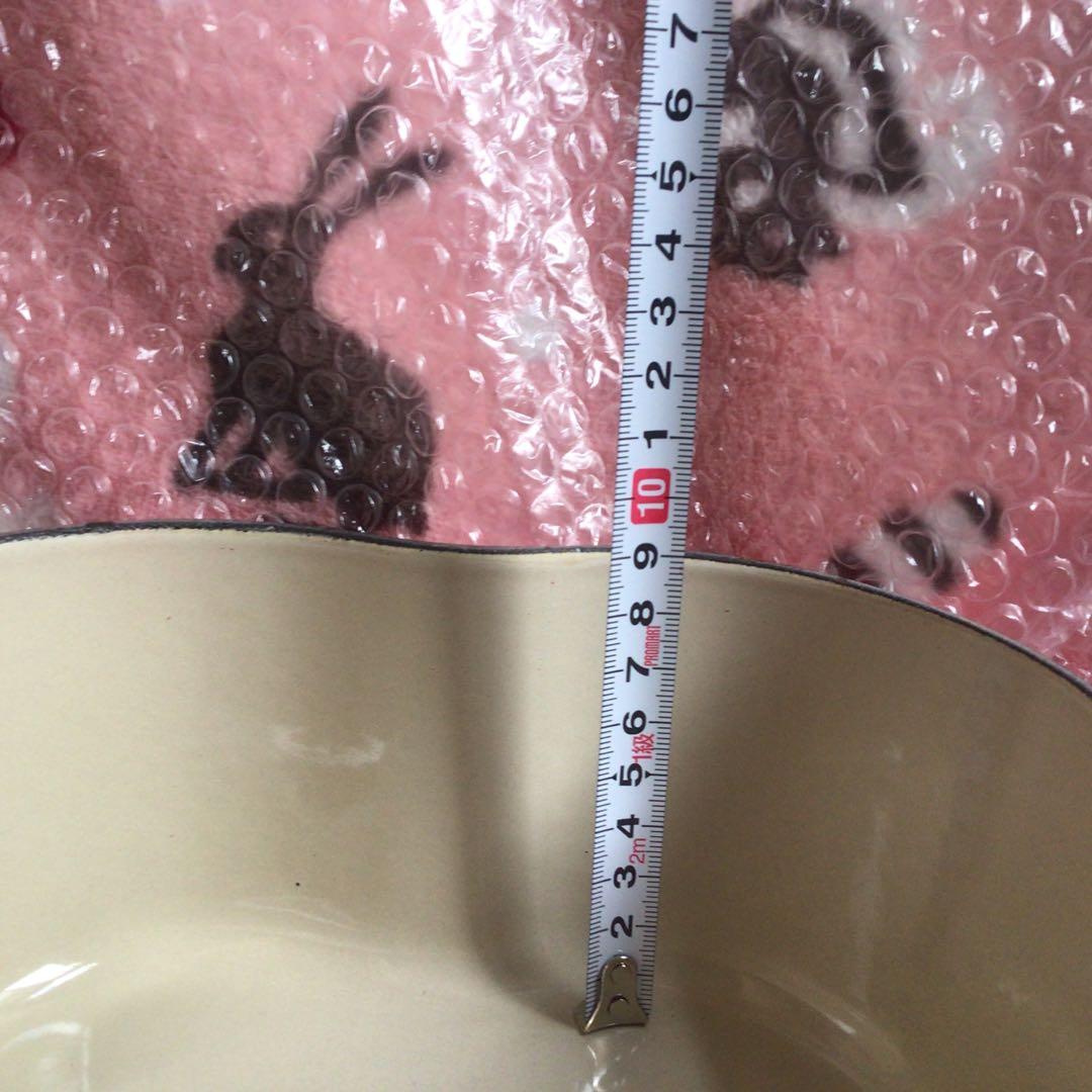 『ル・クルーゼ』未使用ココットダムール♡ハートセット♡レッドピンクホワイト♡