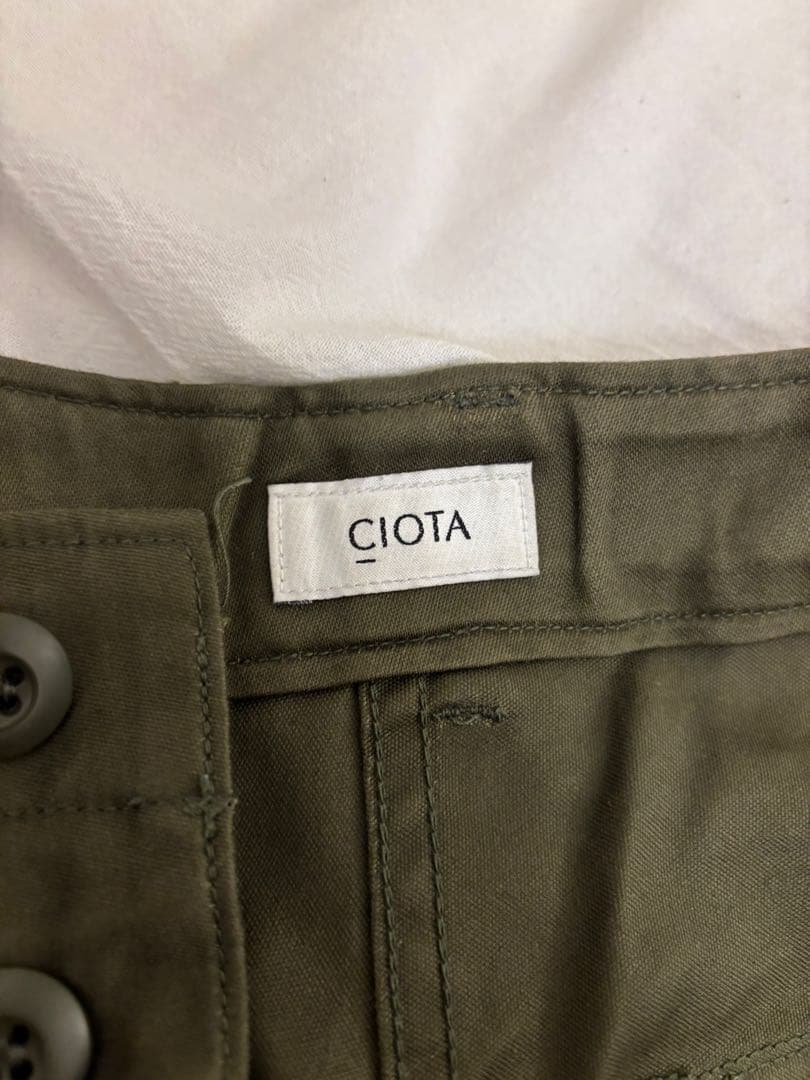 CIOTA for EDIFICE スビンコットンモールスキンパンツ サイズ5
