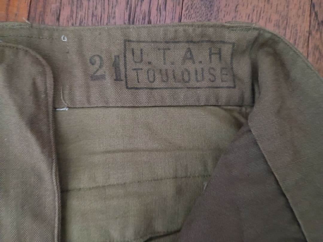 実物 M47 カーゴパンツ 後期 21 デッドストック フランス軍 m-47
