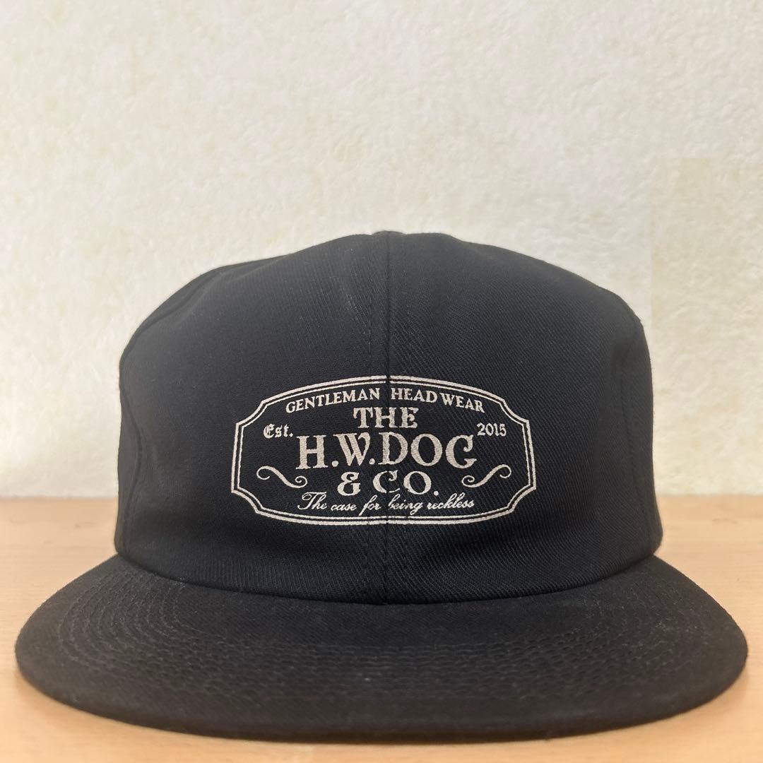 THE H.W.DOG & CO. トラッカーキャップ 38 ブラック