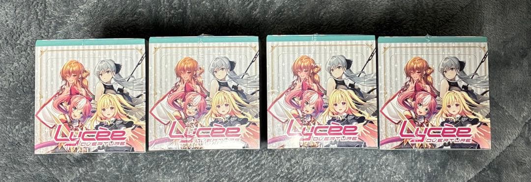 リセ　ネクストン4.0 未開封シュリンク付きBOX ×4 予約特典スリーブ付き