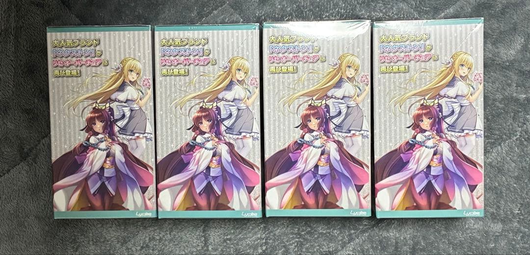 リセ　ネクストン4.0 未開封シュリンク付きBOX ×4 予約特典スリーブ付き