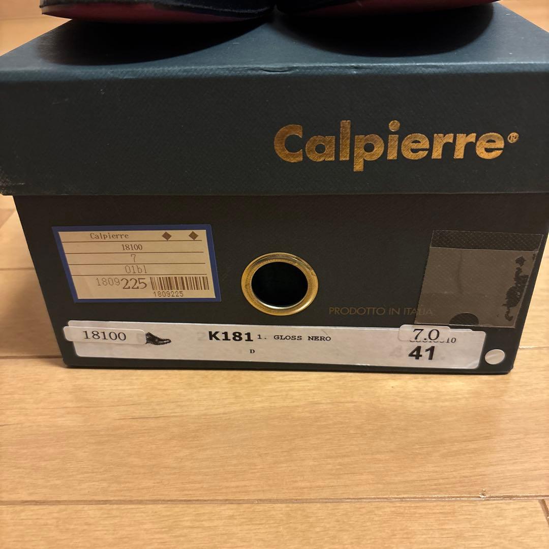 革靴Calpierre カルピエッレ ダブルモンク 黒