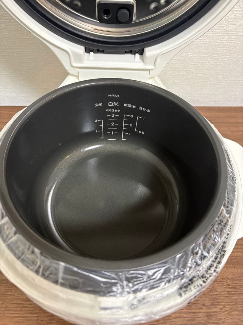 BALMUDA 炊飯器 The Gohan 3合炊き