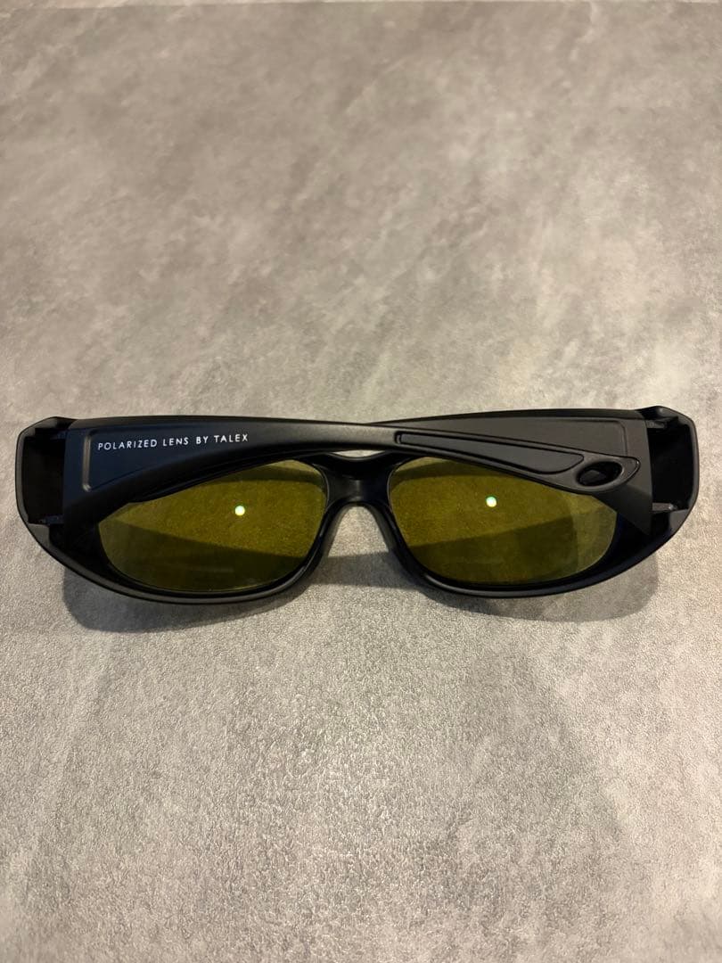 TALEX タレックス社製　偏光サングラス　オーバーグラス　日本製　EG