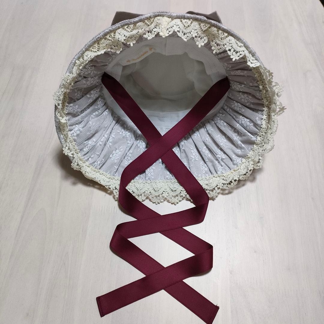 Victorian maiden　ドールハット　グレージュ