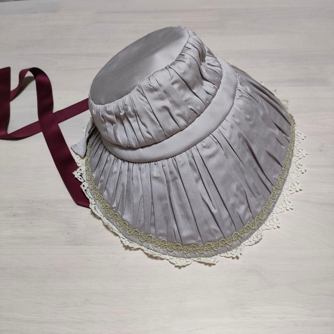 Victorian maiden　ドールハット　グレージュ