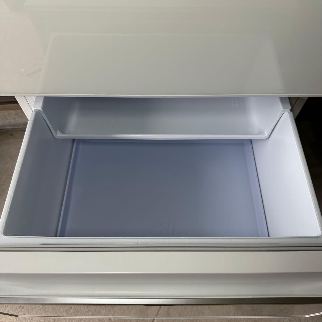 三菱 冷蔵庫 330L 右開き 3ドア ホワイト MR-CG33TE 2019年